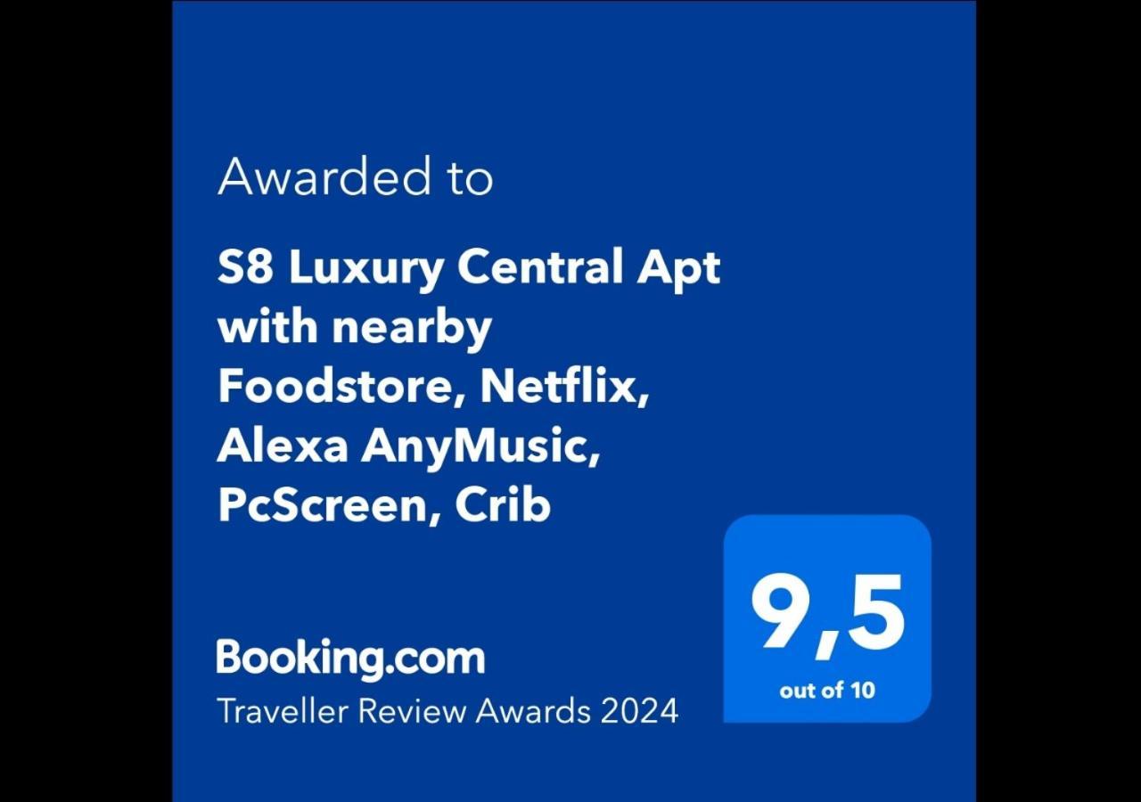 S8 Luxury 2 Oldtown - Foodstore, Crib, Babychair, Netflix, Pc Screen, Unlimmusic Apartman